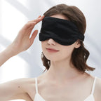 100% Mulberry Silk Sleep Mask Men Women Eye Cover Total Blackout Size 20 X 8.5cm