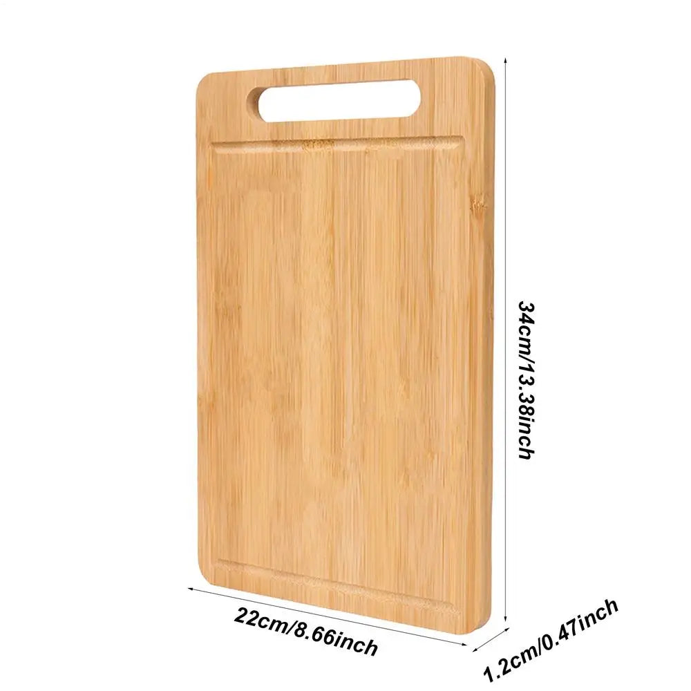 Wooden Cutting Board For Meat Bamboo Fruit Vegetables Chopping Panel