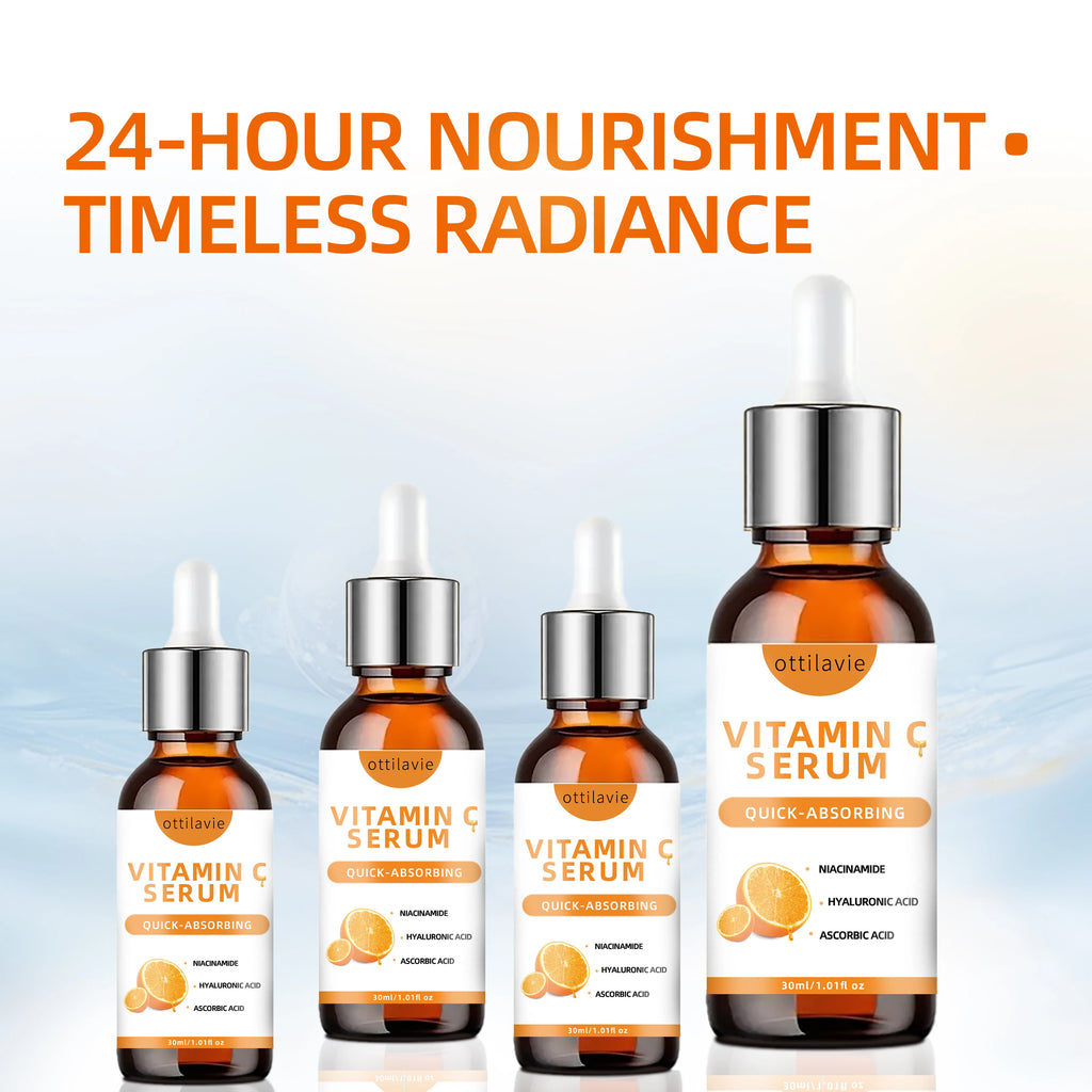 Vitamin C Serum with Hyaluronic Acid for Glowing Skin