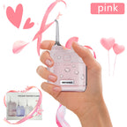 YUESI Portable Water Flosser Travel Mini Dental Irrigator 2 Nozzles 4 Modes Continuous Flow Plaque Busting Teeth Cleaning