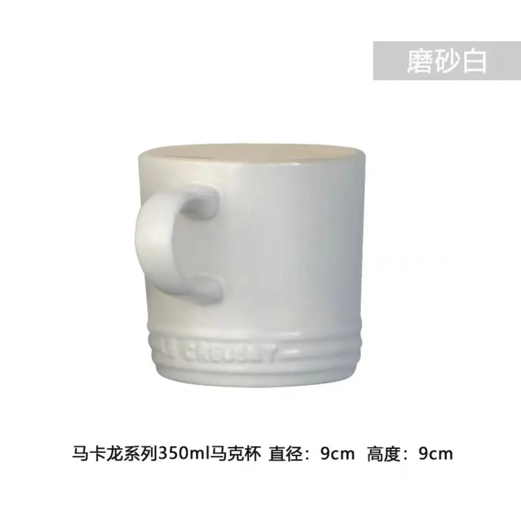 350 Mlnew Creative Macaron Mug Nordic Style Color Gradient Ceramic Cups