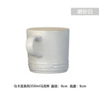 350 Mlnew Creative Macaron Mug Nordic Style Color Gradient Ceramic Cups
