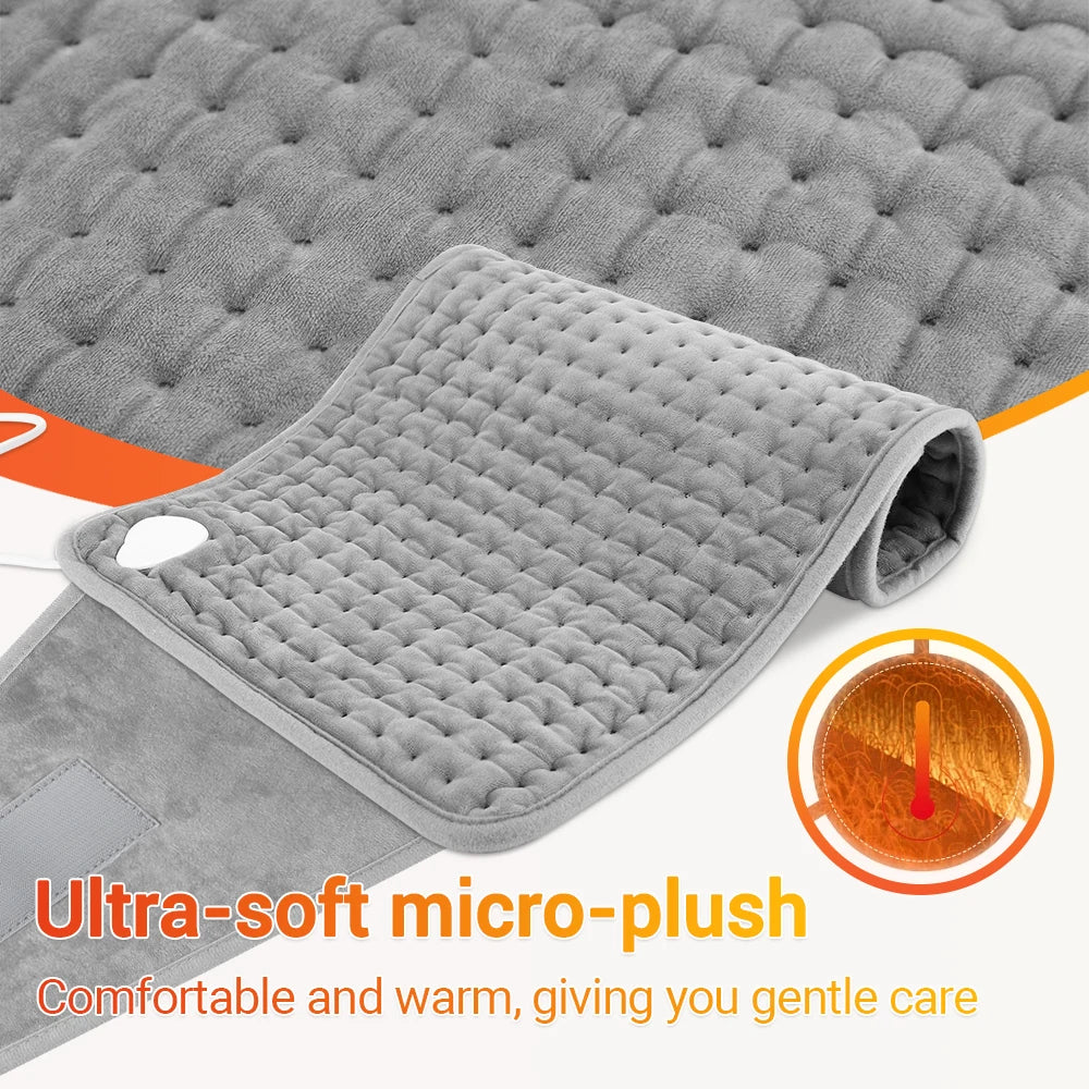 Multifunctional Thermal Electric Heating Pad Waist Lumbar Back Brace Band Support Warmth