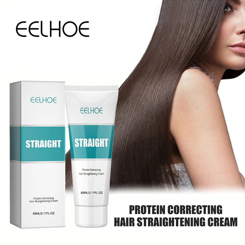 Keratin Hair Straightening Cream Set