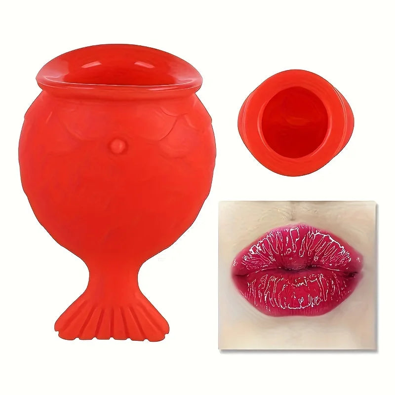 Lip Plumping Tool Soft Silicone Natural Lip Enhancement Tool Facial Exercises for Fuller Glamorous Lips