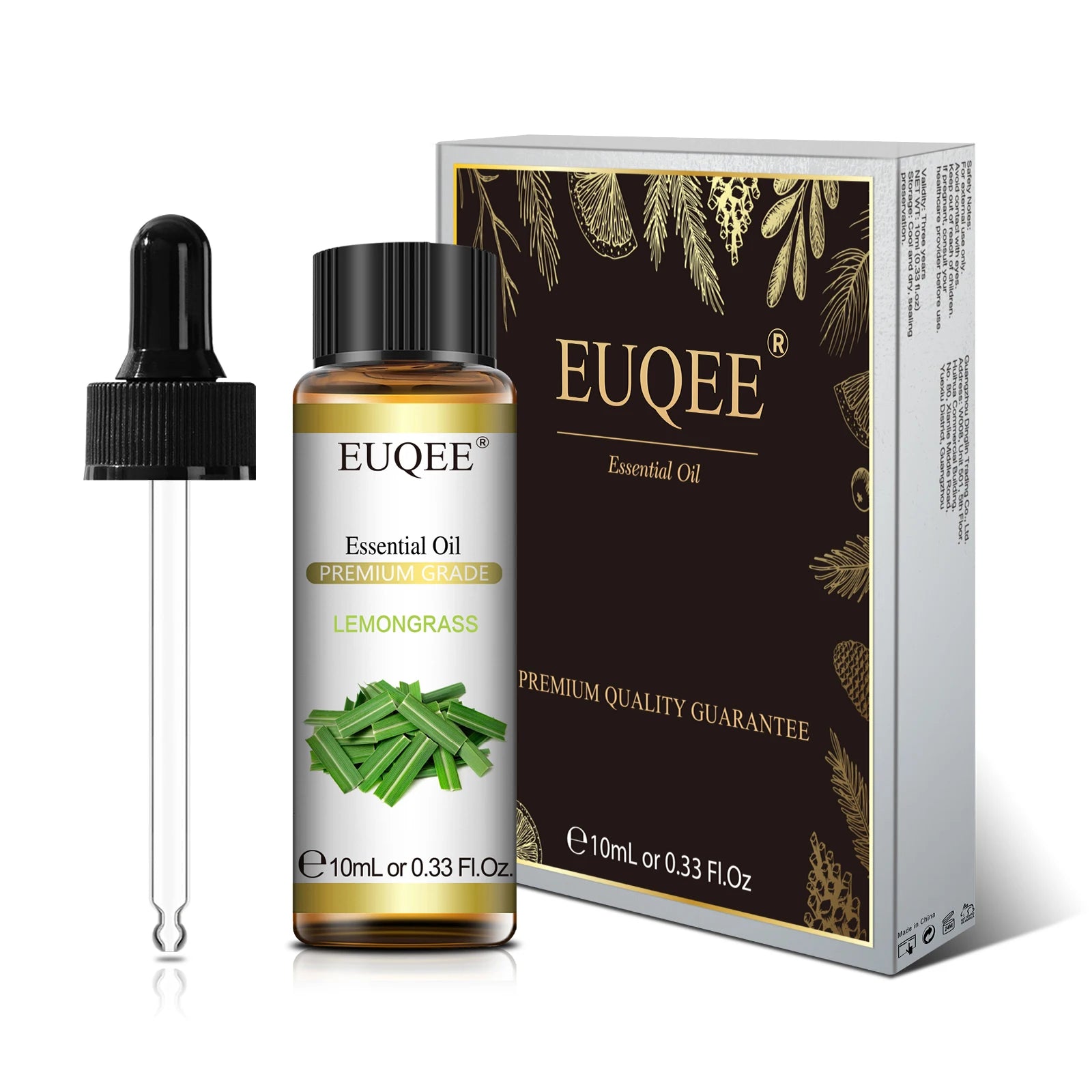 EUQEE 10ML Natural Essential Oils For Humidifier, Soap, Candle Making