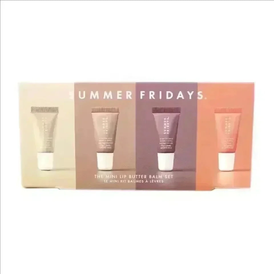 Summer Fridays Lip Gloss Set New Moisturizing Transparent Smooth Soft