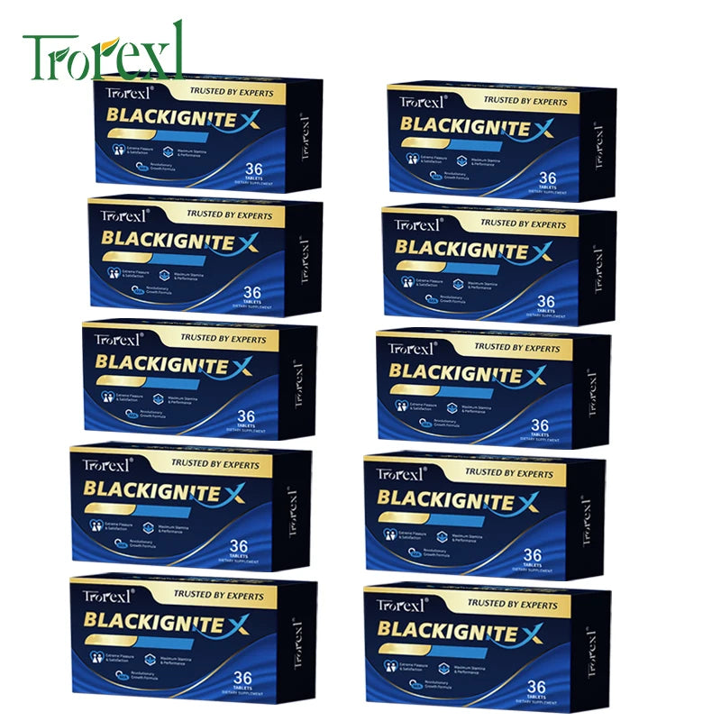 BlackIgniteX Natural Male Enhancing Supplement Boosts Strength & Firmness Enhanced Stamina Performance & Endurance