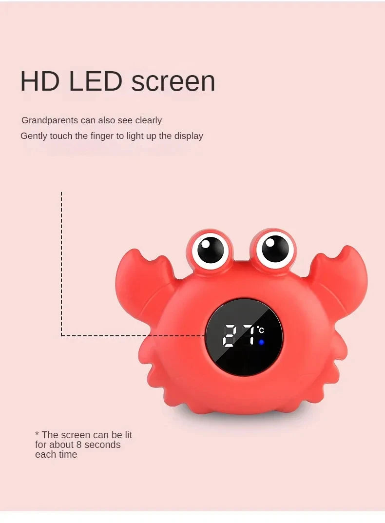Baby Bath Temperature Meter Floating Digital Water LED Display Temperature Tester Safety