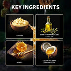 100g/3.5 0z. Moisturizer Tallow Honey Balm  Manuka Body Lotion Lip Balm