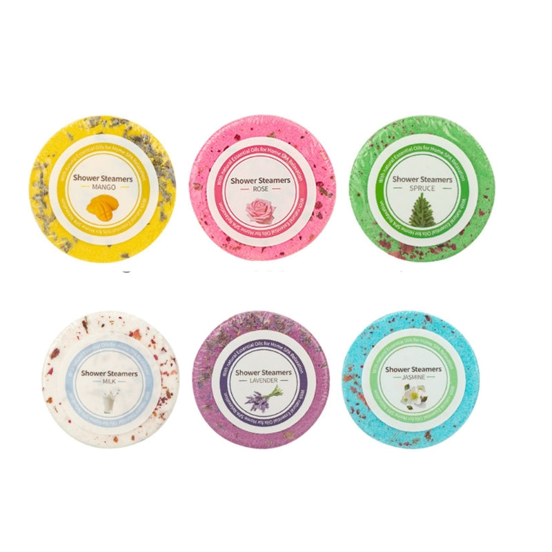 6Pack Aromatherapy Shower Steamers Shower Steamers Gifts For Women