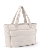 BAGSMART Tote Bag Large Capacity Puffer Padded Portable