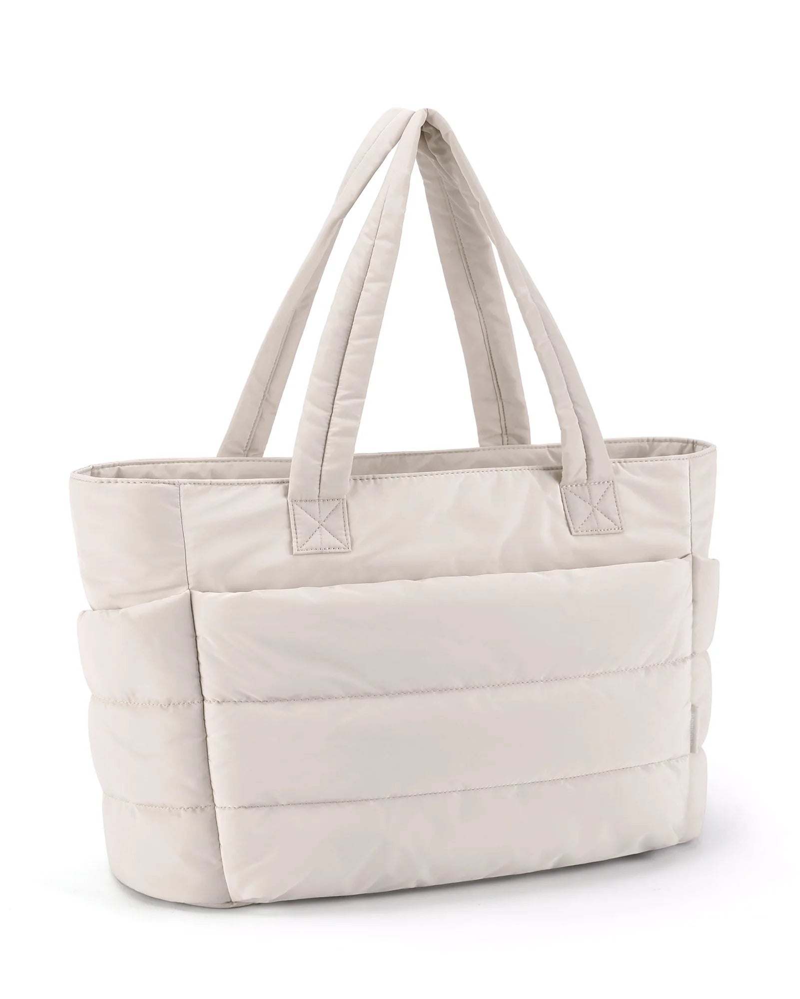 BAGSMART Tote Bag Large Capacity Puffer Padded Portable
