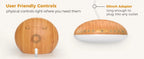 Wood Grain Sunrise Alarm Clock Sound Machine Nightlight Digital Dimmable for Bedroom 26 Sleep Sounds Baby Adults Kids