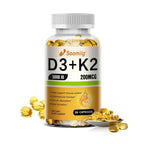 Vitamin D3 5000IU and 200 Mcg Vitamin K2 (MK-7) Capsules