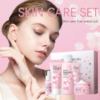 5/3pcs Sakura Skin Care Sets Gift Box