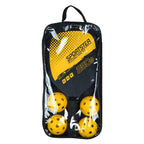 Pickleball Rackets Set Paddles Set of 2 & 4 Pickleballs Sports Accessory