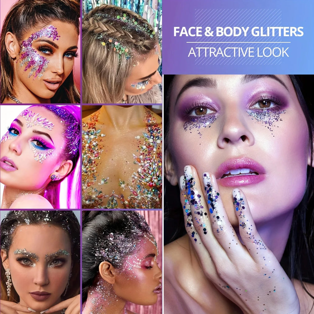 Body Glitter Stick for Face/Body/Hair/Eye
