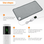 Electric Heating Pad 110V 220V Washable 60*30cm