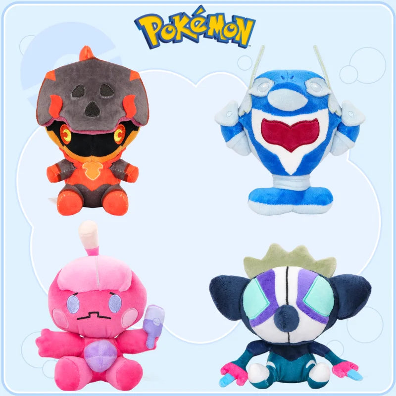Pokemon Plush Toys Anime Palafin Tinkatink Grafaiai Charcadet Beedrill Cubone Gengar Pachirisu Peluche