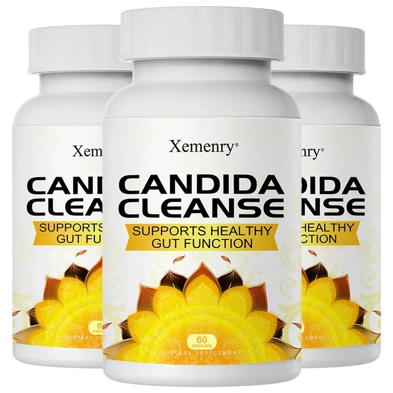 Candida Cleanse Support Intestinal Detox & Cleansing Balances Intestinal Flora Metabolism Supports Gut Digestive Health