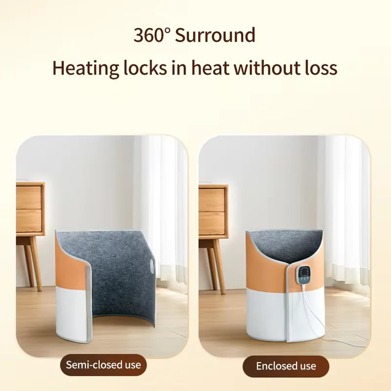 Foot Warmer Winter Office Desk Heater Silent
