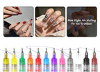 Nail art Markers Customized Special Needle Tube Pens Hand Drawn Outline Acrylic Paint