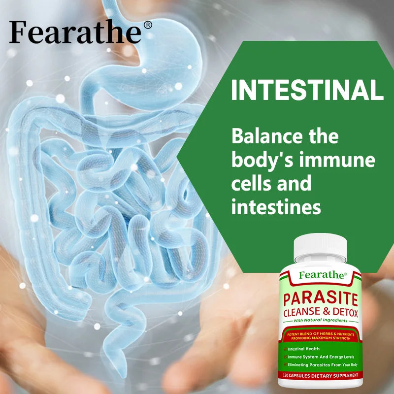 Parasite Cleanse Bowel Cleansing Supplement Digestive Health Immune Health Parasite Removal Natural Gut Health