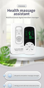 Multi-functional 6 Modes Tens Unit Machine Electro stimulator Digital Massager