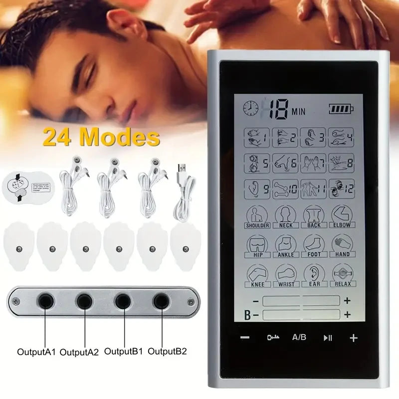 Tens Muscle Stimulator 24-Mode Electric