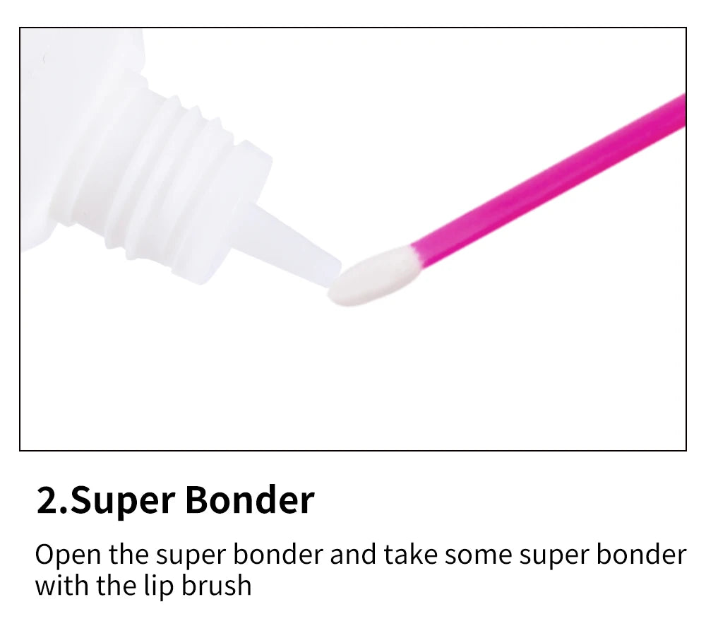 15ml Super Bonder Agent for Eyelash Extensions Primer Glue Adhesive Professinal