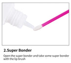 15ml Super Bonder Agent for Eyelash Extensions Primer Glue Adhesive Professinal