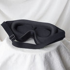3D Sleep Mask Blindfold Soft Memory Foam 99% Blockout