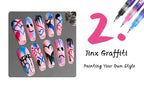 Nail art Markers Customized Special Needle Tube Pens Hand Drawn Outline Acrylic Paint