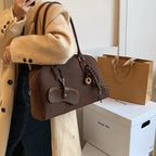 Big Size Women Bags Suede Large Capacity Shoulder Crossbody With Long Strap