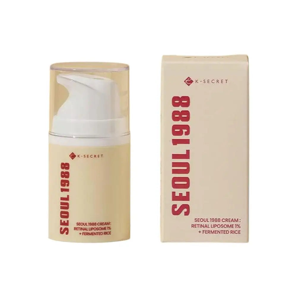 Seoul 1988 Retinol Liposome Facial Cream Fade Fine Lines Anti-wrinkle Moisturizing Skin Care