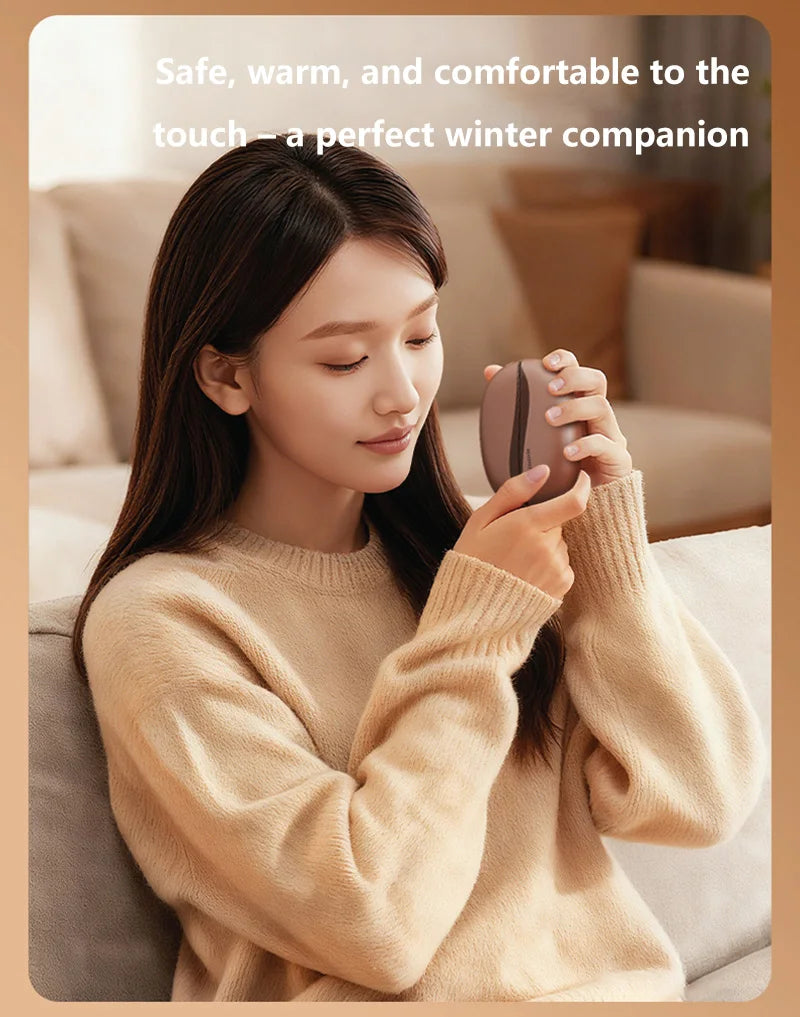 Xiaomi Hand Warmer Rechargeable Magnetic Design Electric 6000mah Split-type Skin-friendly Material
