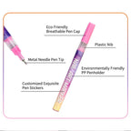 Nail art Markers Customized Special Needle Tube Pens Hand Drawn Outline Acrylic Paint
