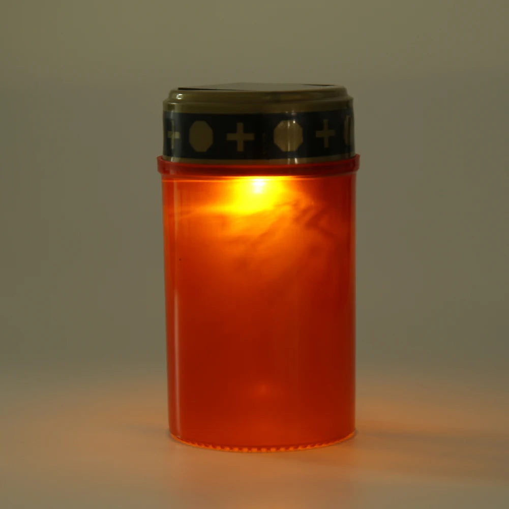 Solar Electronic Candles Tea Light Party Outdoor Lighting