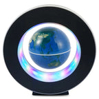 Floating Globe Levitating World Map Rotating LED Bedside Lamp Magnetic