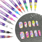 Nail art Markers Customized Special Needle Tube Pens Hand Drawn Outline Acrylic Paint