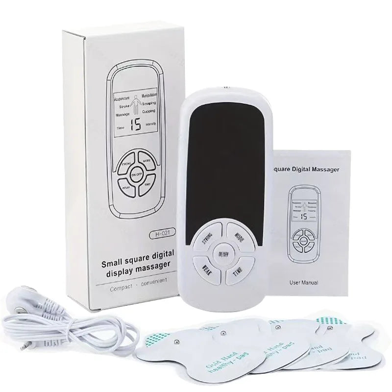 Multi-functional 6 Modes Tens Unit Machine Electro stimulator Digital Massager