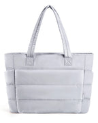 BAGSMART Tote Bag Large Capacity Puffer Padded Portable