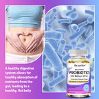 Probiotics Contains Prebiotics and Digestive Enzymes Immune Support Vegan