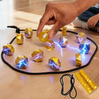Magnetic Chess Board Game Interactive Magnetic Stones Strategy Game for Adults Kids Portable Travel Desktop
