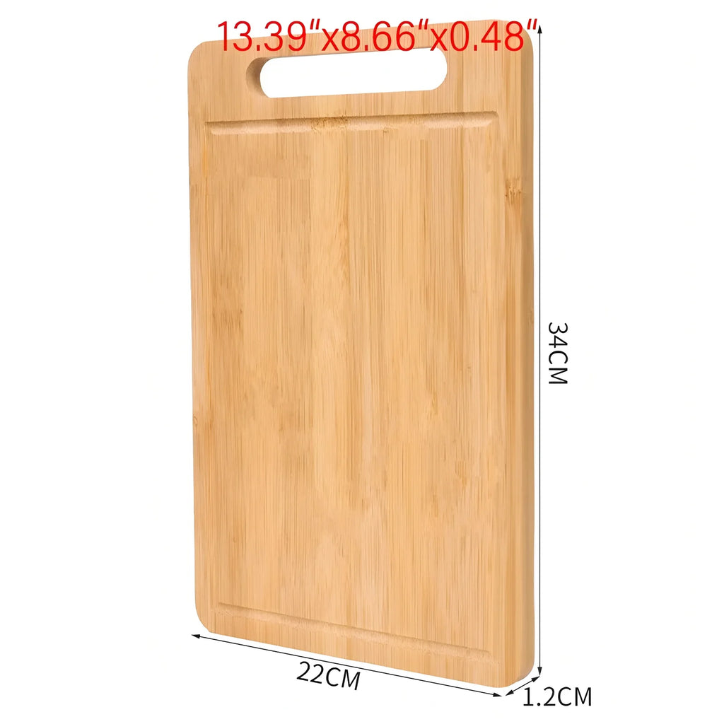 Wooden Cutting Board For Meat Bamboo Fruit Vegetables Chopping Panel