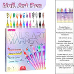 Nail art Markers Customized Special Needle Tube Pens Hand Drawn Outline Acrylic Paint