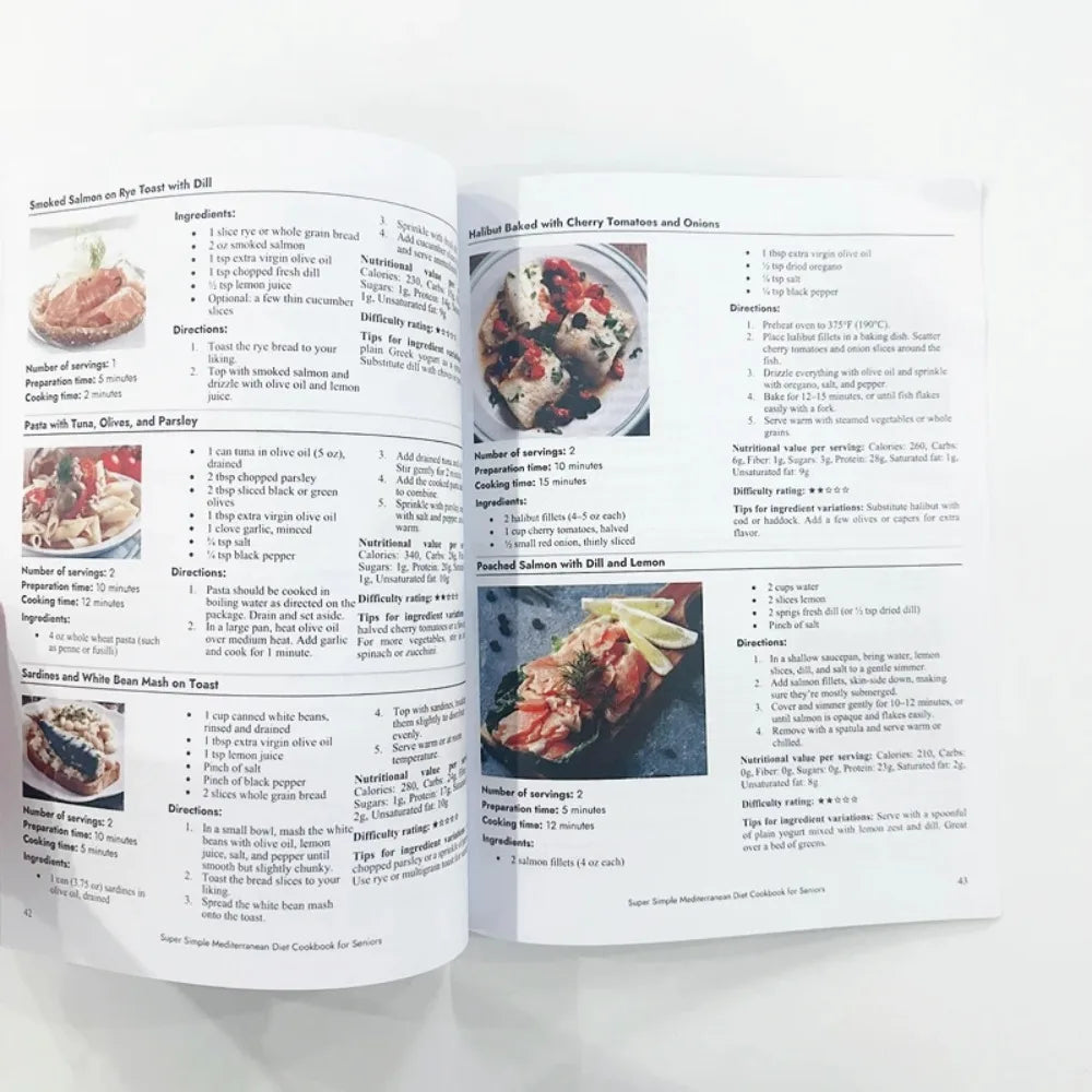 2026 Super Simple Mediterranean Diet Cookbook for Seniors