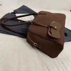 Big Size Women Bags Suede Large Capacity Shoulder Crossbody With Long Strap