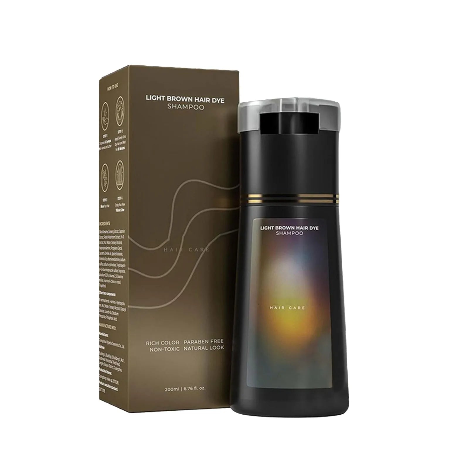 Polar Hair Dye Shampoo for Gray Hair Coverage Instant for Women